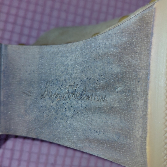 Sam Edelman Tan Suede Women's Mules - Picture 8 of 8